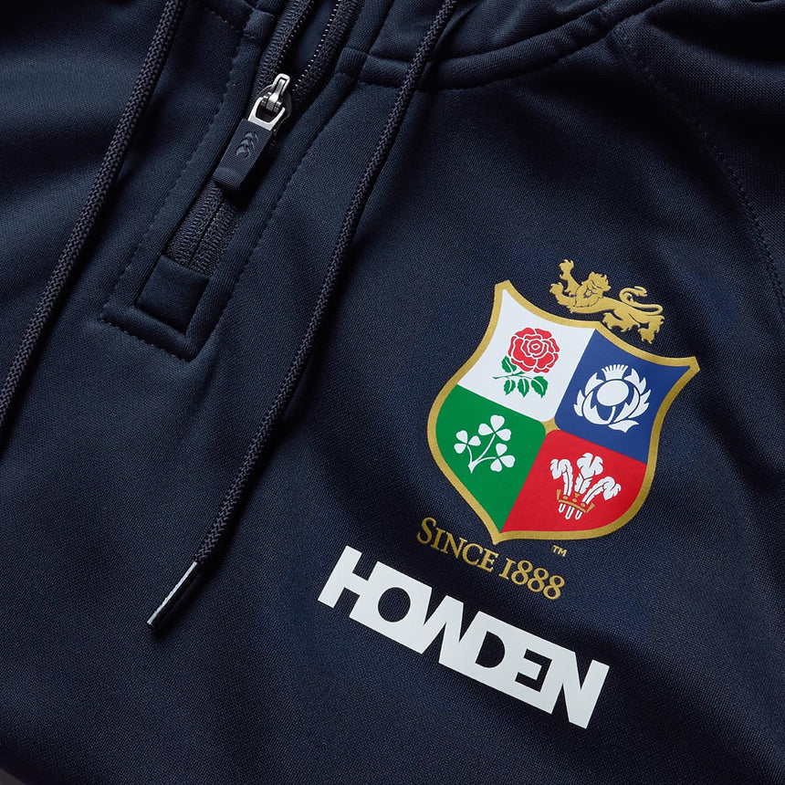 British & Irish Lions CCC 1/4 ZIP Hoody