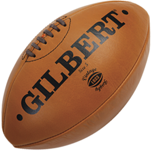 Gilbert Leather Vintage Rugby Ball