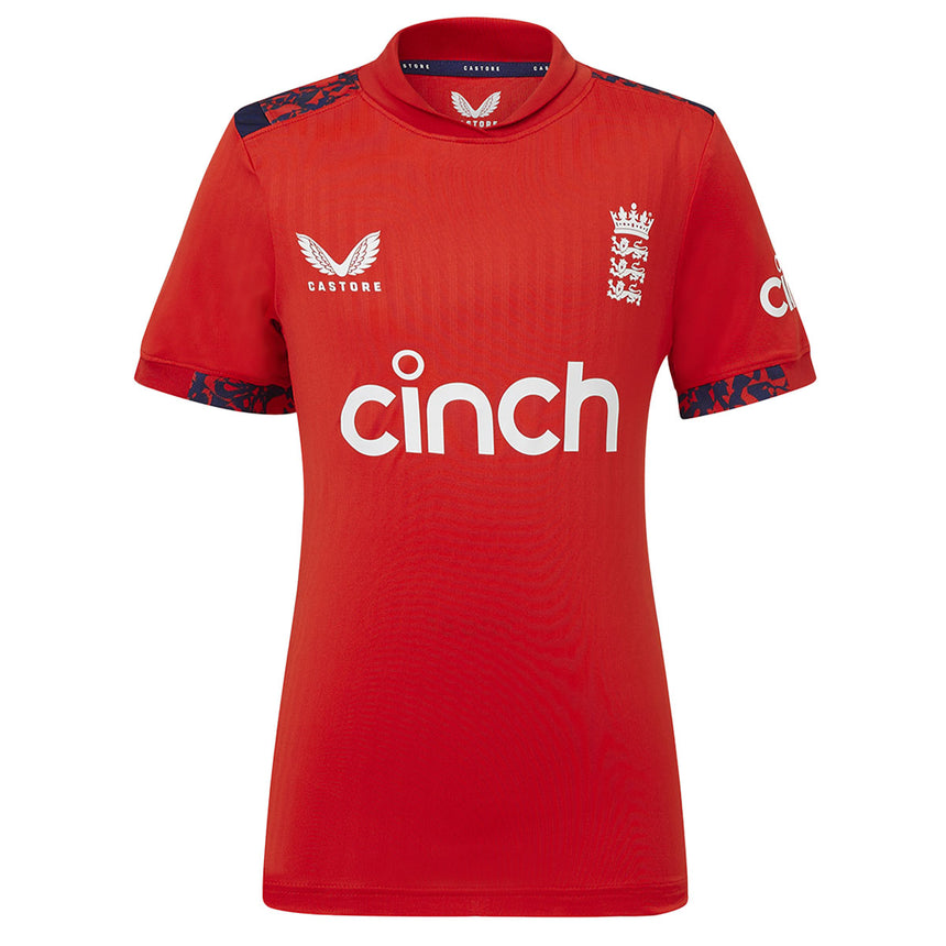 ECB T20 Replica Short Sleeve Junior Shirt - 2024