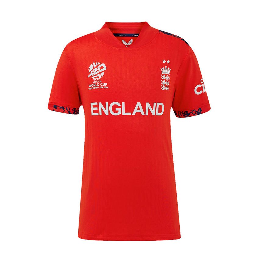 ECB T20 Replica Short Sleeve Junior Shirt - World Cup