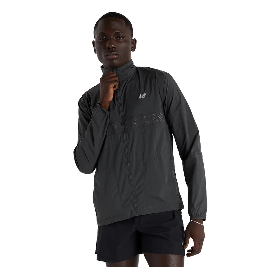 New Balance Athletics Reflective Packable Mens Jacket