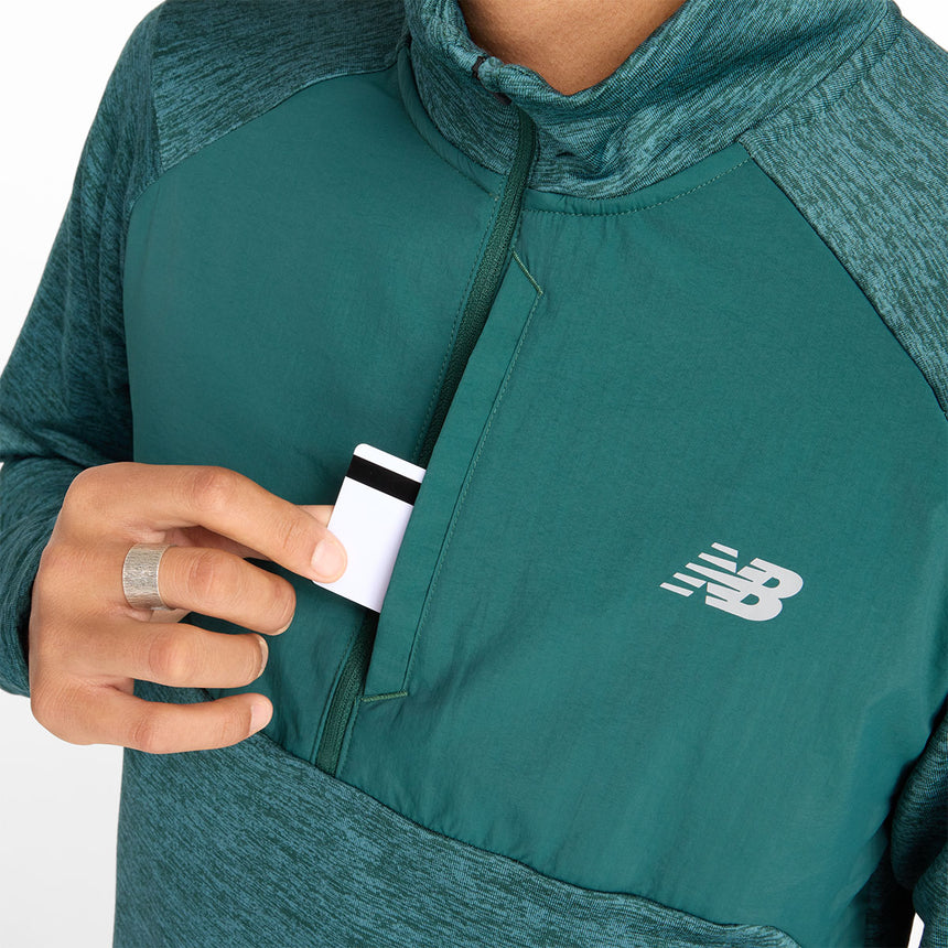 New Balance Athletics Heat Grid 1/2 Mens Zip