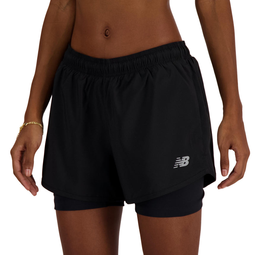 New Balance Sport Essentials 2-in-1 Womens Running Short